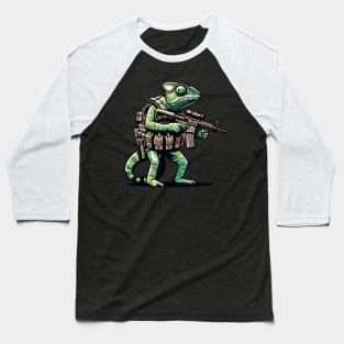 Tactical Cameleon Mastery Tee: Where Style Meets Stealth Baseball T-Shirt